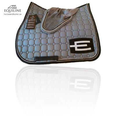 Equiline E-logga schabrak silver/glittersvart/silver passpoal