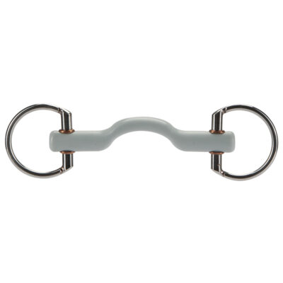 Eggbutt Tongue port, 6 cm ring