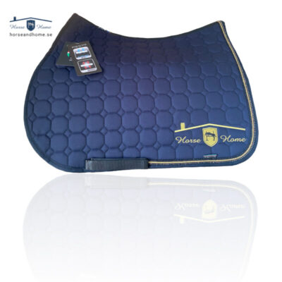 Equiline schabrak glittersvart/guld passpoal & swarovski