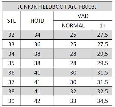 Fieldboot junior