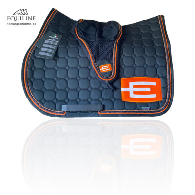 Equiline E-logga schabrak brons/glittersvart/orange passpoal