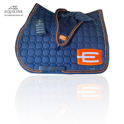 Equiline E-logga schabrak brons/glittersvart/orange passpoal