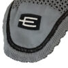Equiline E-logga Loop tävlingshuva i grått med svartglittrig passpoal - Bild 2