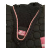 Equiline E-logga schabrak svart med rosa/svart passpoal - Bild 3