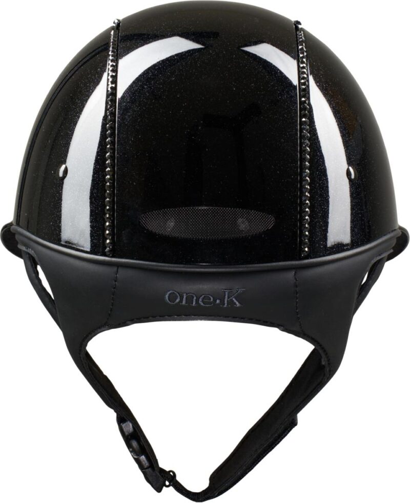 One K MIPS Avancé Lux ridhjälm - glossy, black swarovski - Bild 2